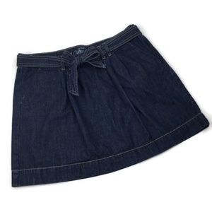Old Navy Ultra Blue Denim Mini Skirt Size 12